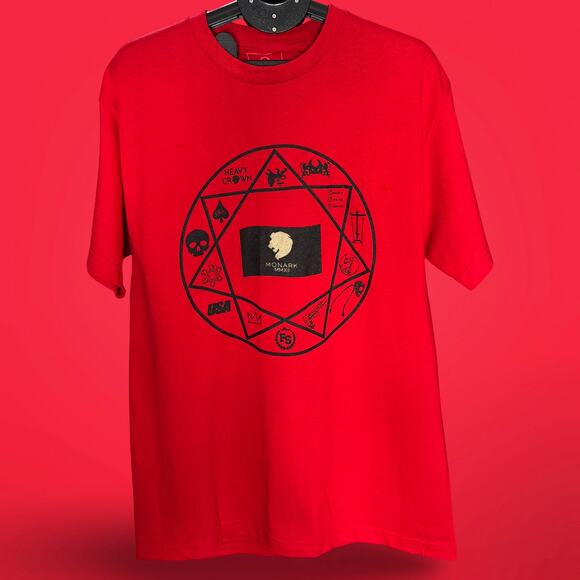 Karmaloop MONARK x Fly Society Red Tee - Rare Find! - Picture 1 of 2